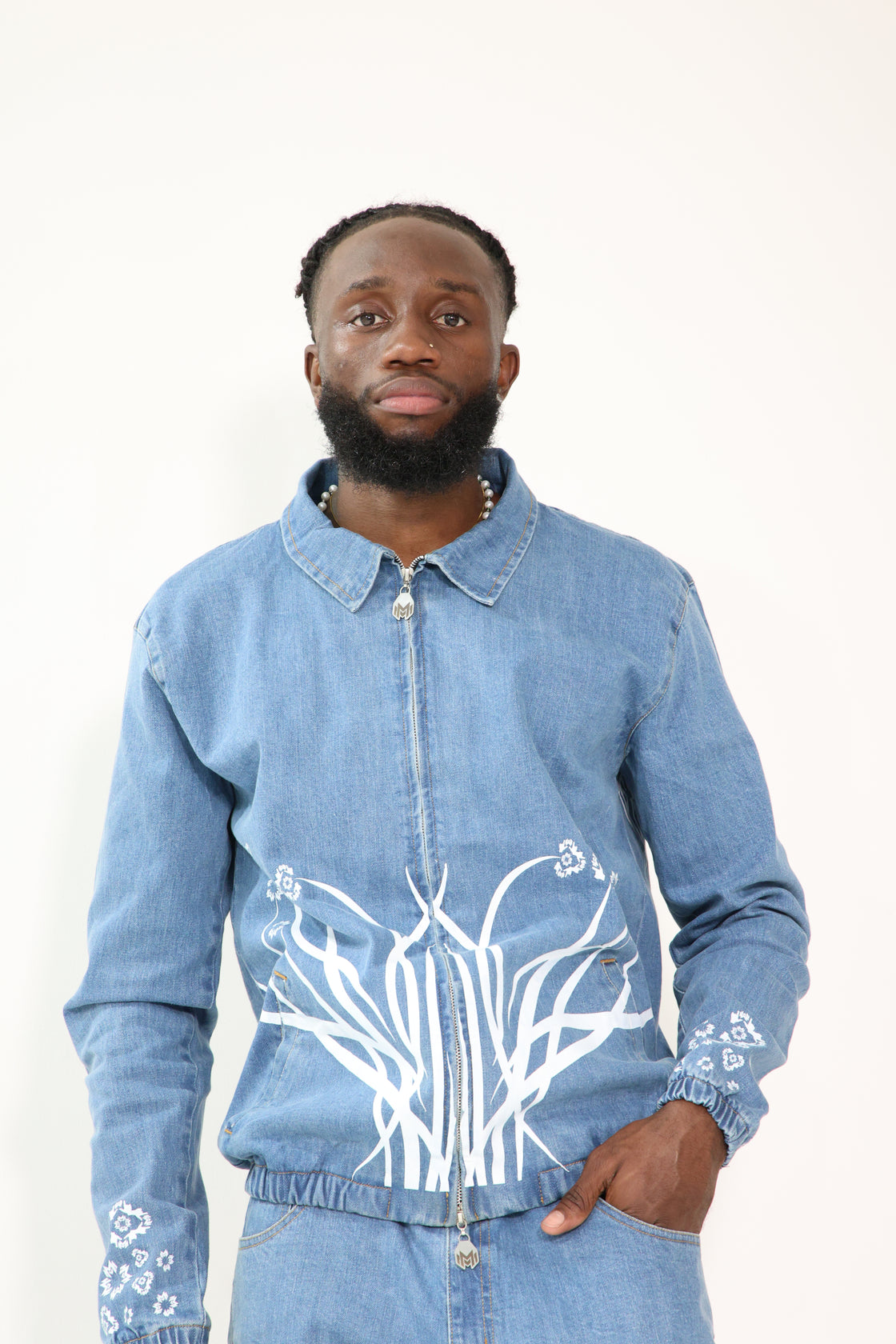 MM Orion202 Stonewashed Denim Jacket Unisex