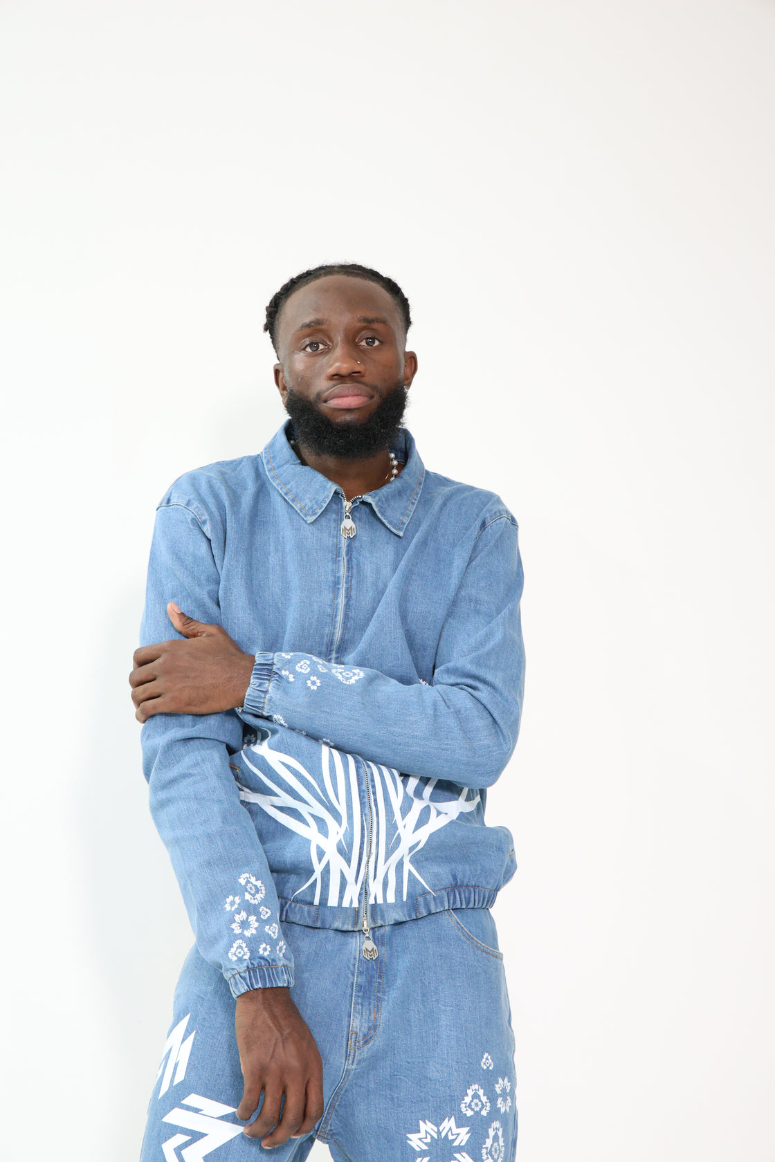 MM Orion202 Stonewashed Denim Jacket Unisex