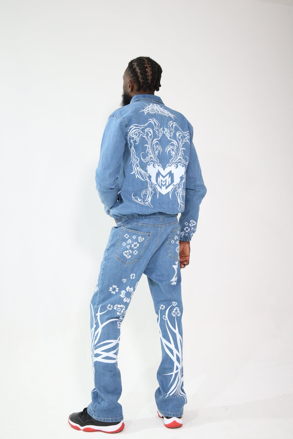 MM Orion202 Denim Trumpet Pants Unisex