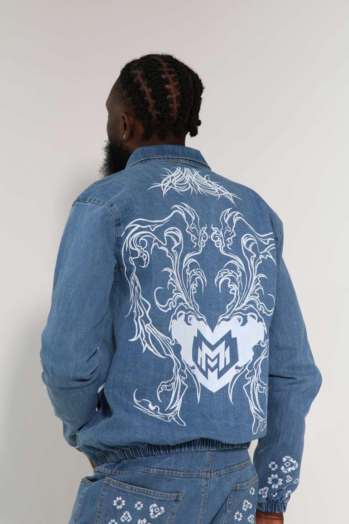 MM Orion202 Stonewashed Denim Jacket Unisex