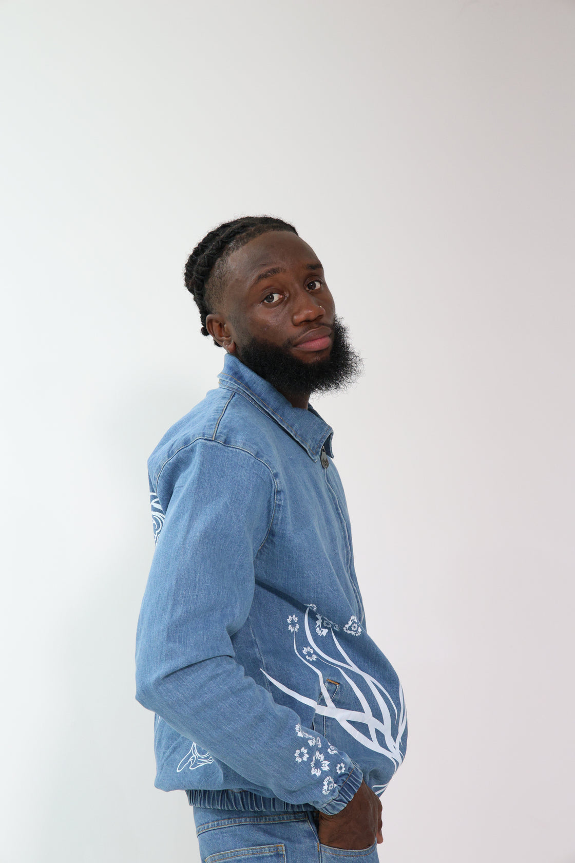 MM Orion202 Stonewashed Denim Jacket Unisex