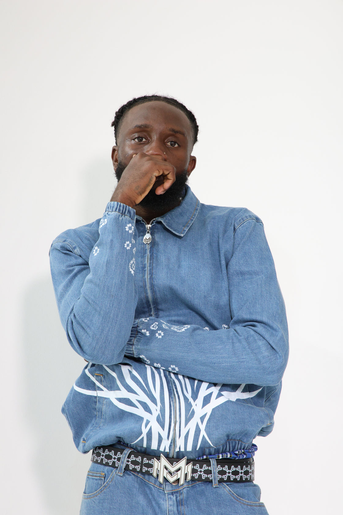 MM Orion202 Stonewashed Denim Jacket Unisex