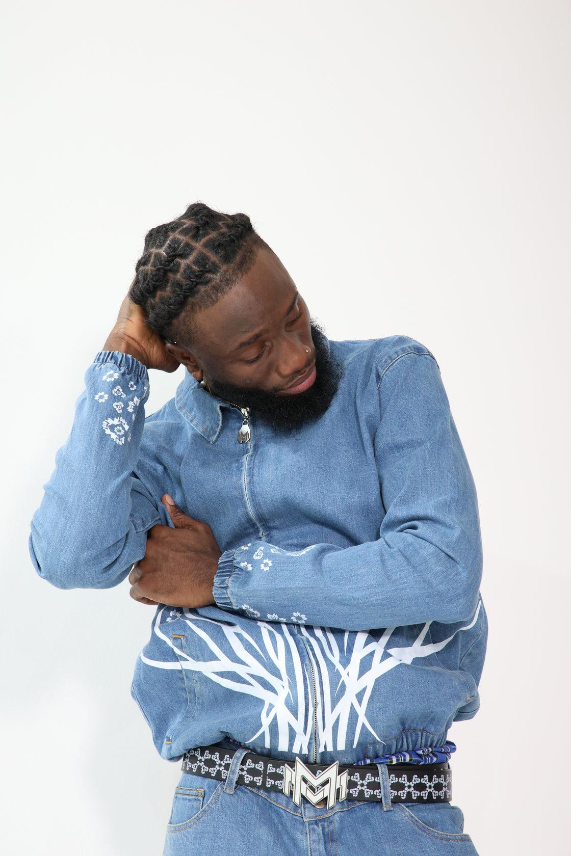 MM Orion202 Stonewashed Denim Jacket Unisex