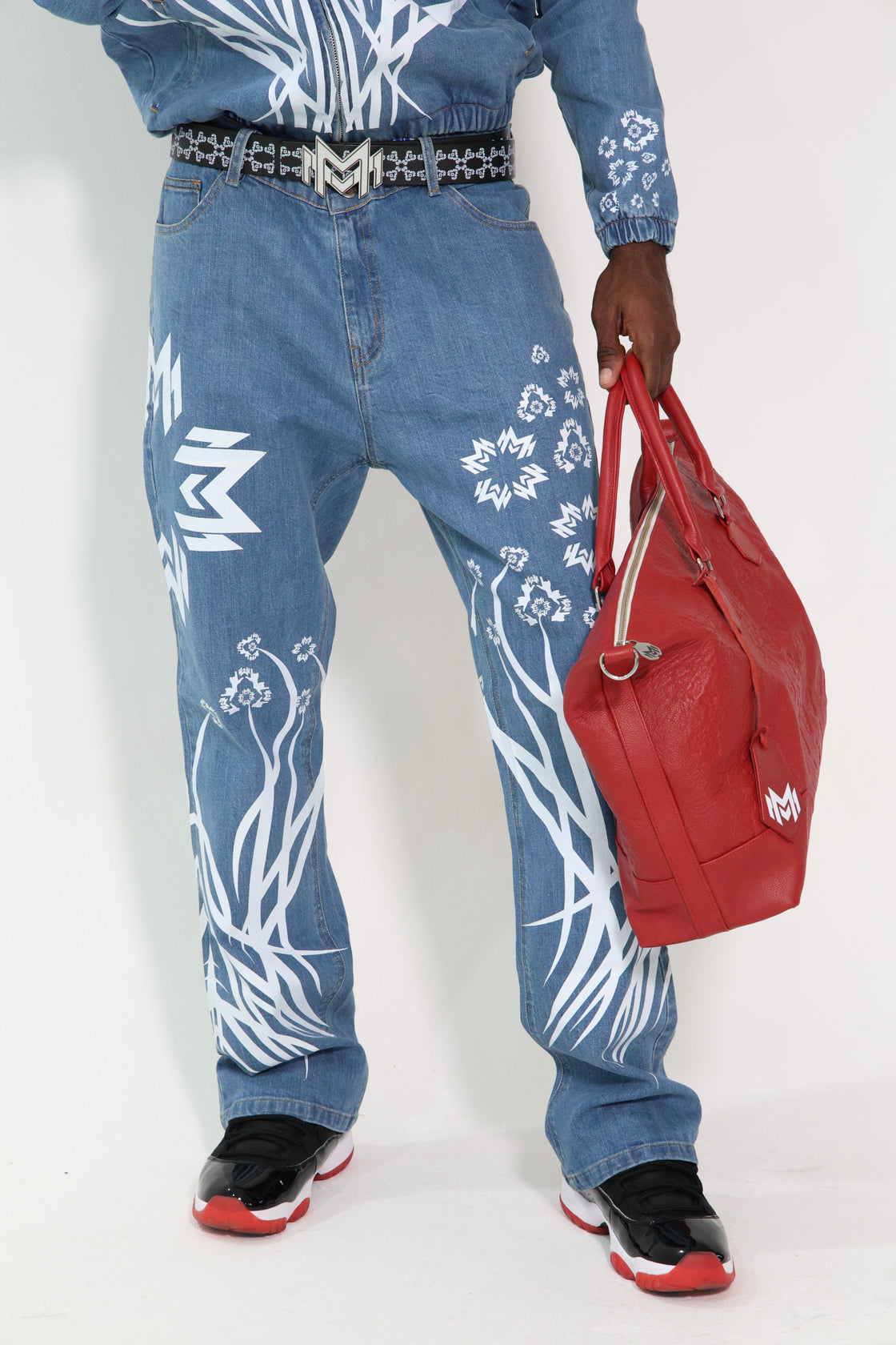 MM Orion202 Denim Trumpet Pants Unisex