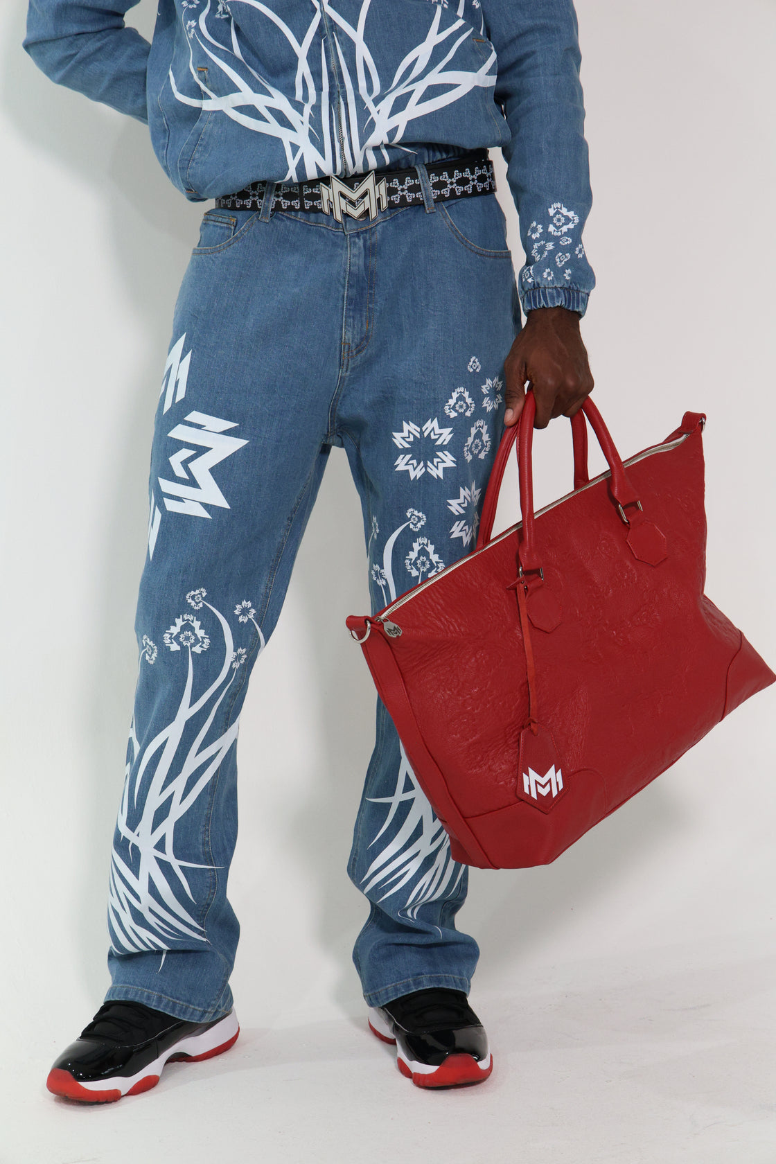 MM Orion202 Denim Trumpet Pants Unisex