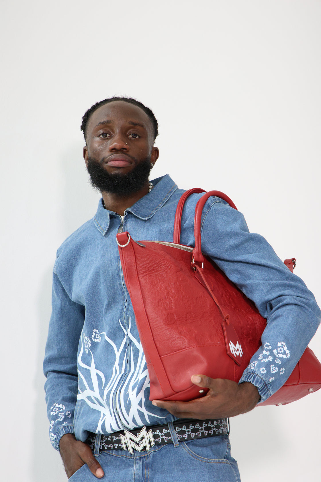 MM Orion202 Stonewashed Denim Jacket Unisex