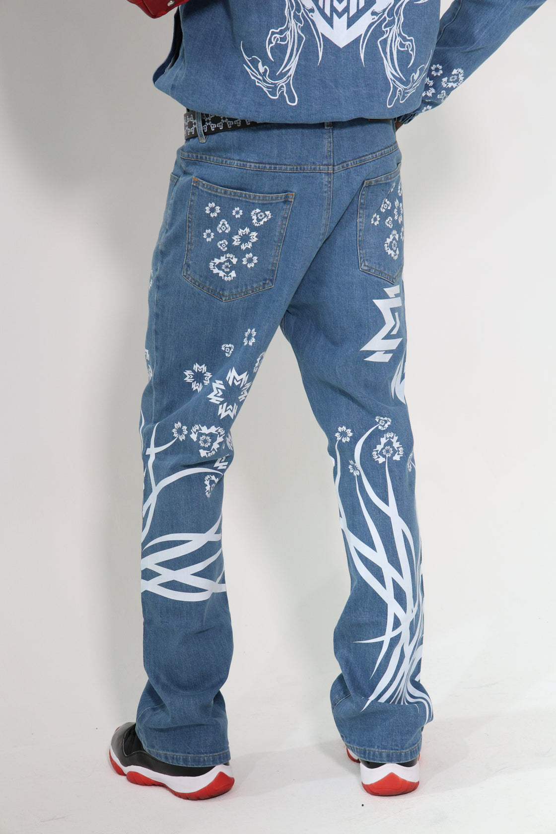 MM Orion202 Denim Trumpet Pants Unisex