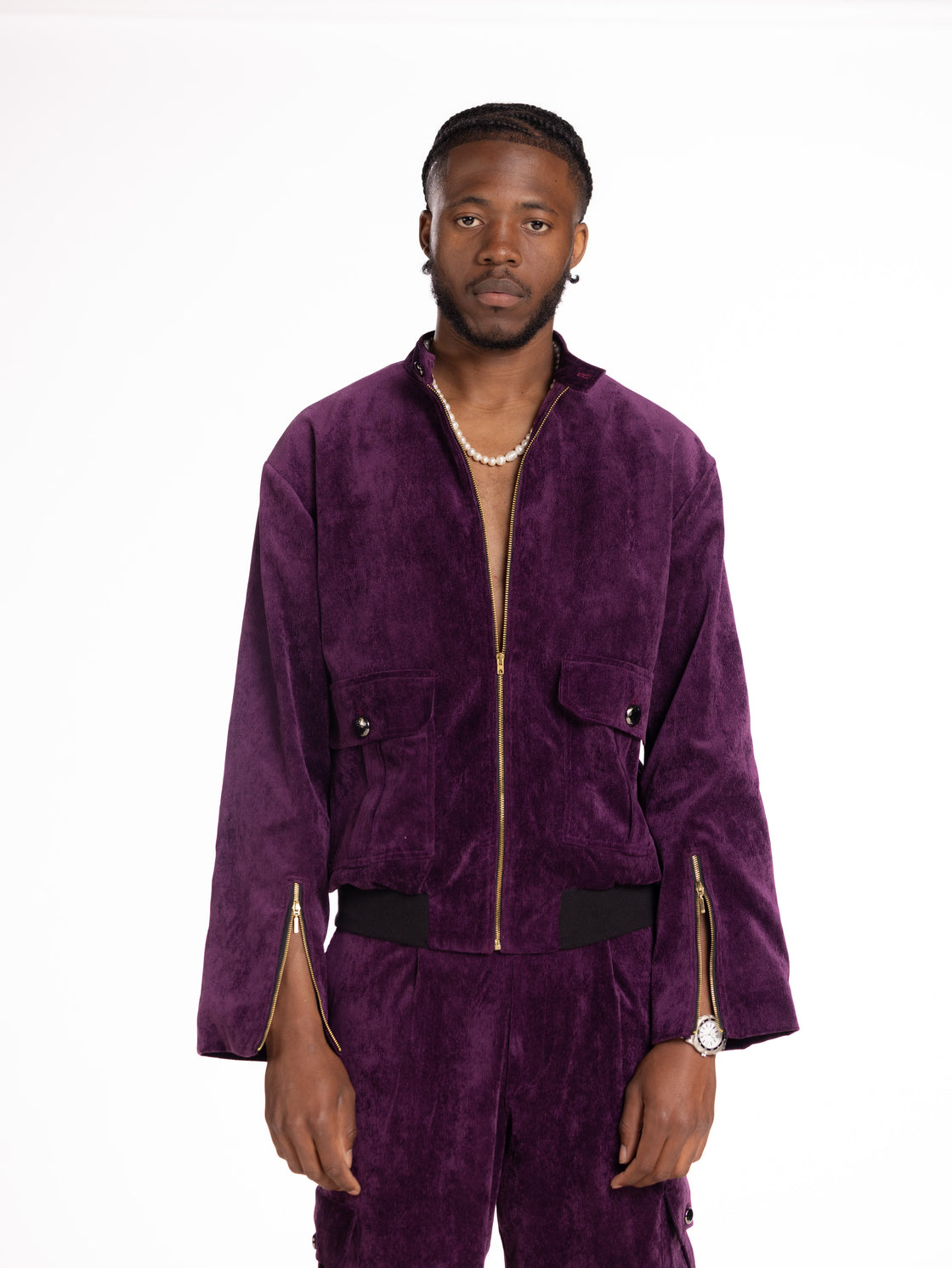 MM Opulent Velour Jacket