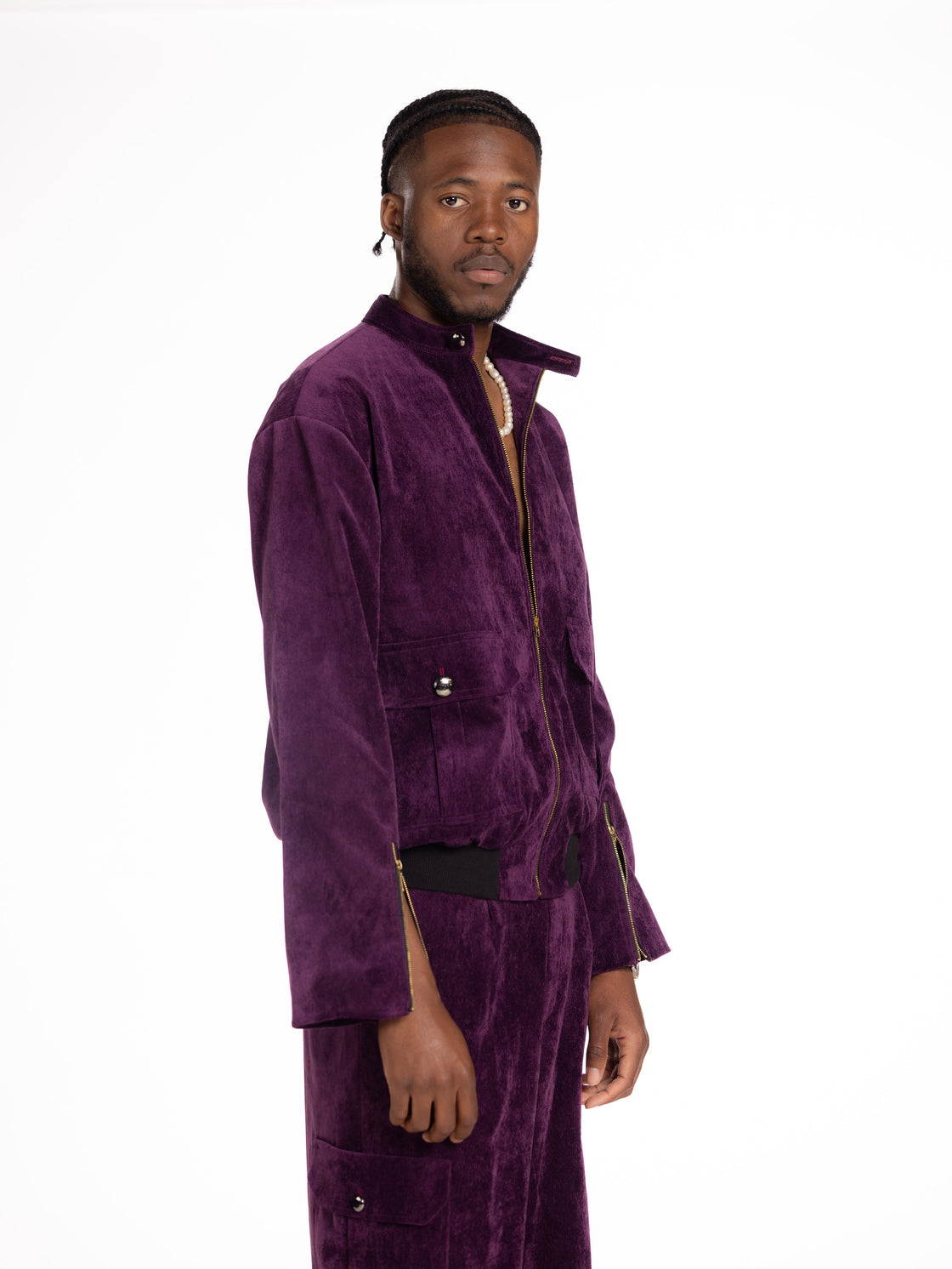 MM Opulent Velour Jacket