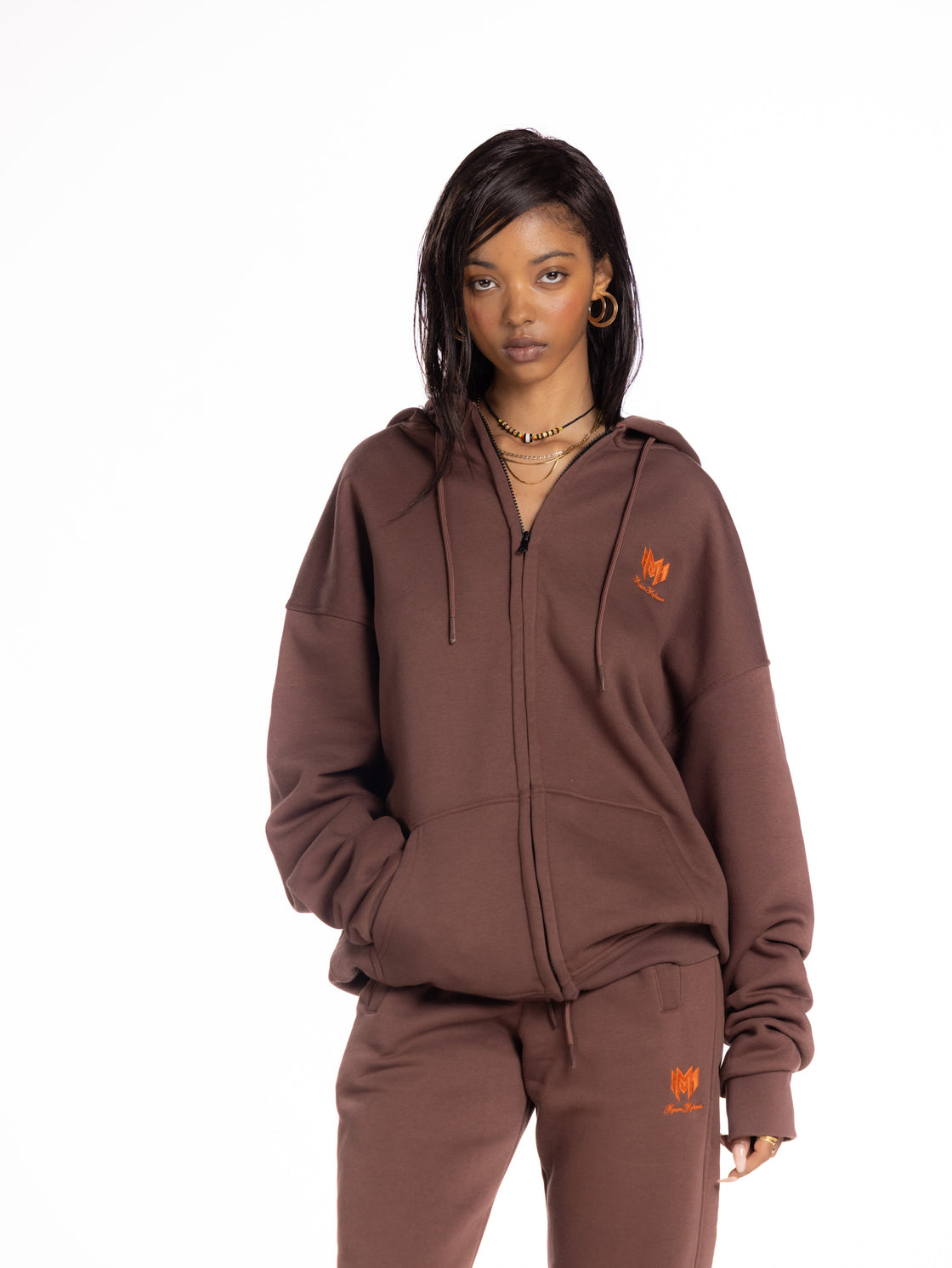 MM Zipperfront Urban Comfort Oversize Hoodie