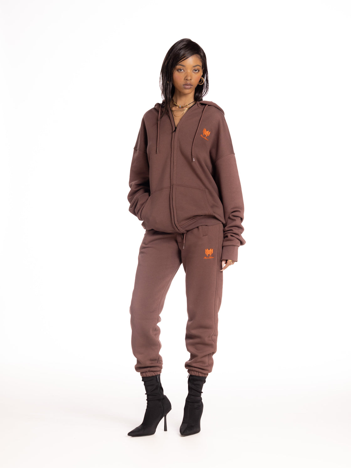 MM Zipperfront Urban Comfort Oversize Hoodie