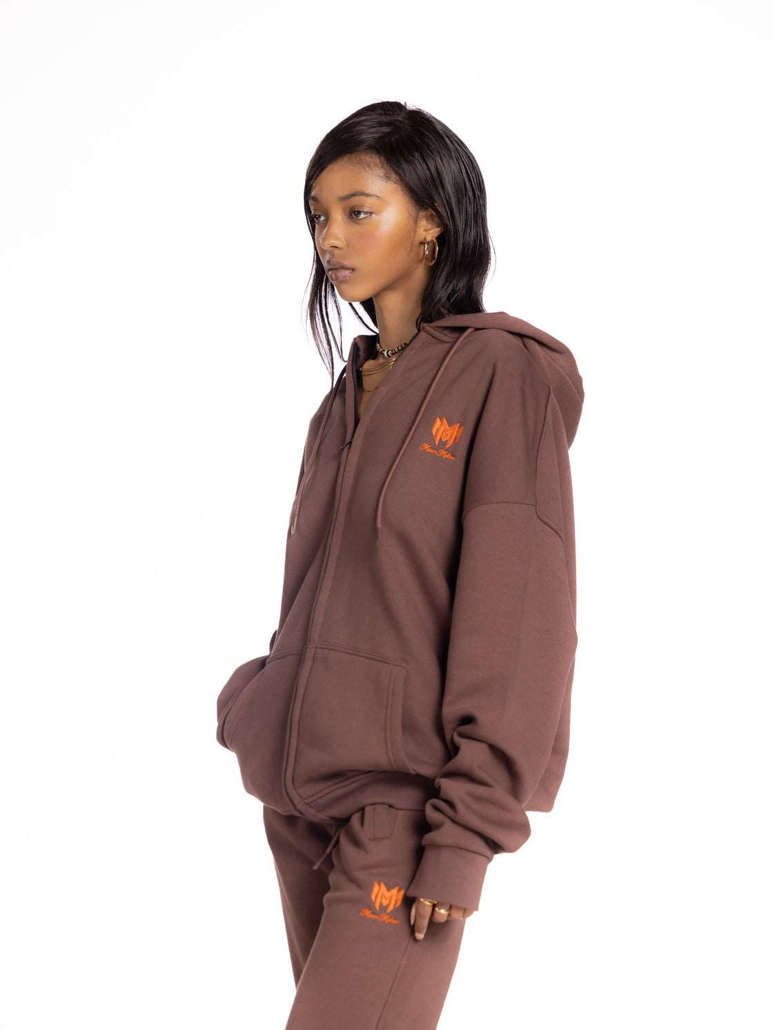MM Zipperfront Urban Comfort Oversize Hoodie